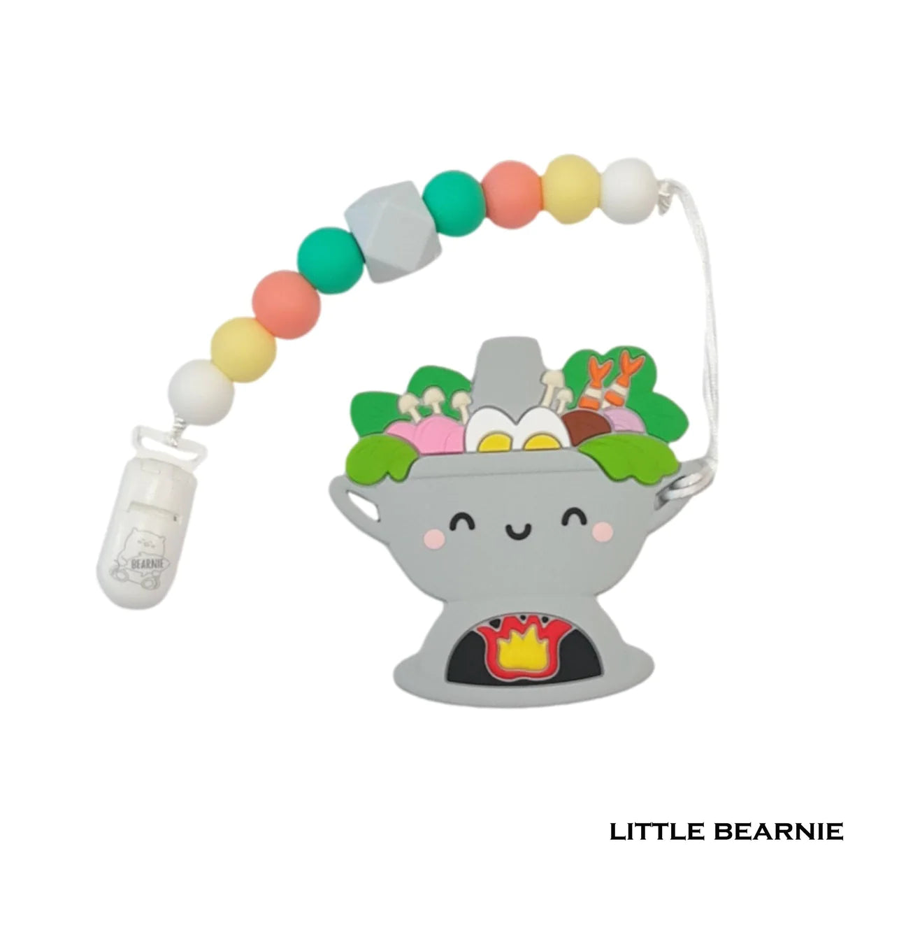Little Bearnie - Teether and Clip Set